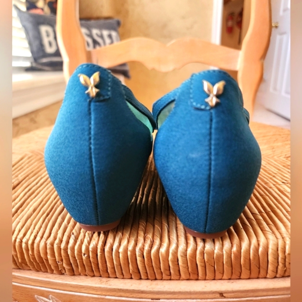 Brand New-Teal/Emerald Satin Shoes!!π¦ππ©΅ - Picture 4 of 9